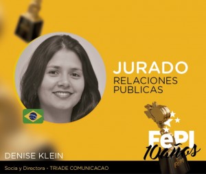 Denise Klein, sócia da Tríade Comunicação, é jurada em festival internacional